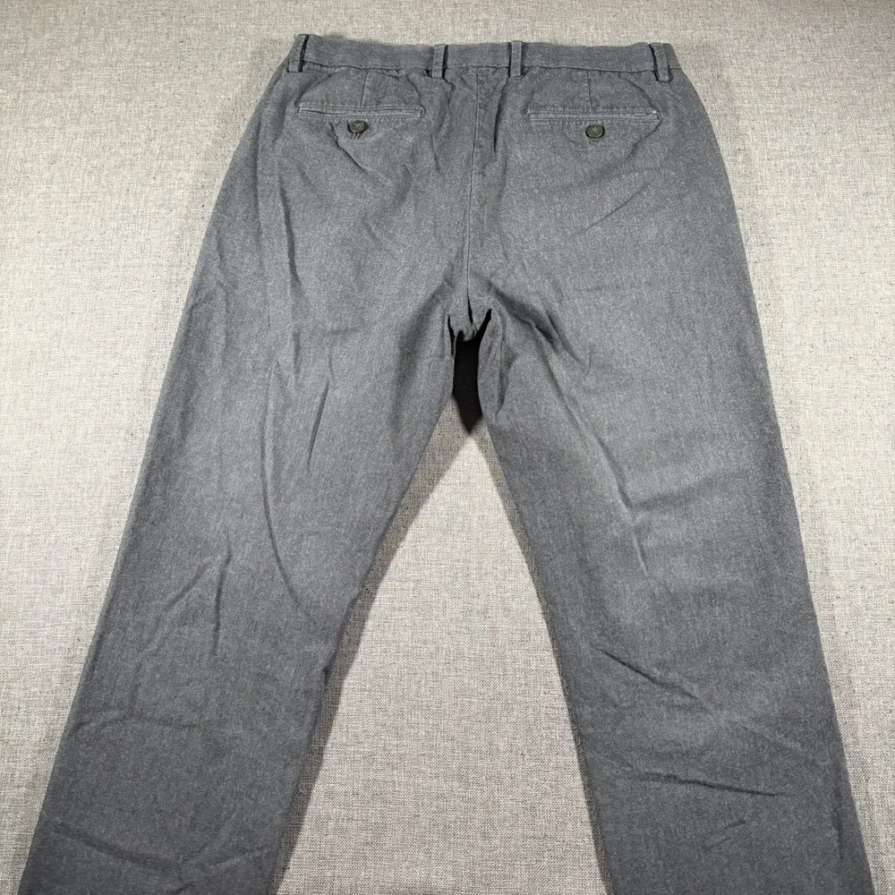 Banana Republic Kentfield Pant Mens 33x30 Grey Straight Leg Chinos 11588-BR